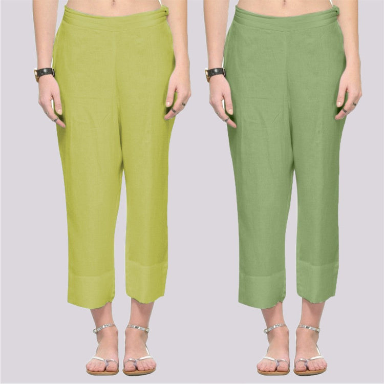 Rayon Ankle Length Pant 2 combo