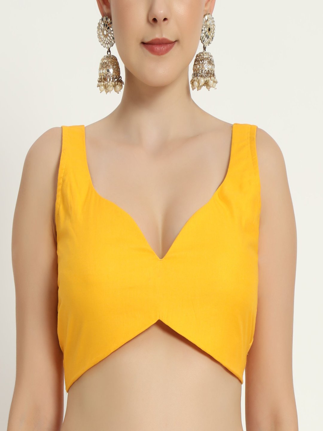 readymade yellow blouse