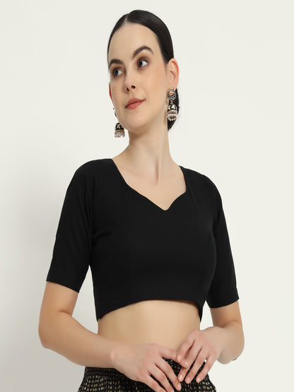 Adaa Bazaar Women’s Readymade Back Blouse