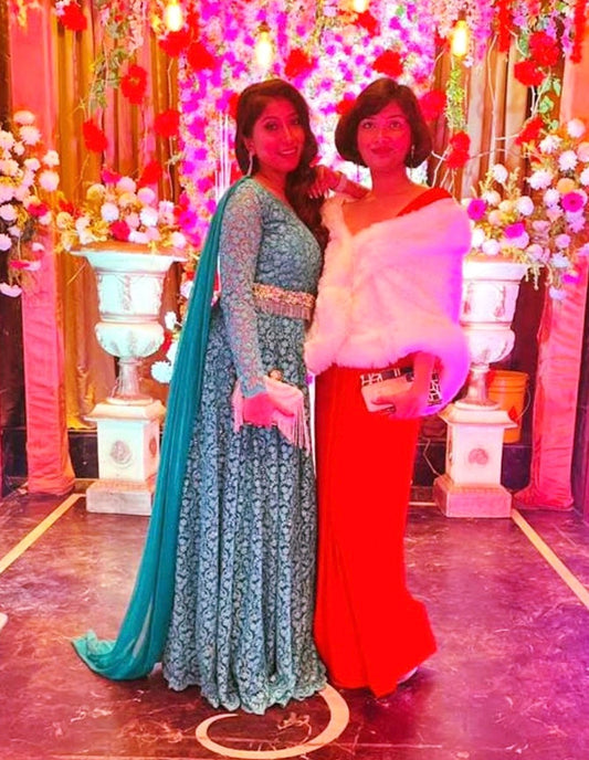 Anarkali gown / floor-length ethnic gown