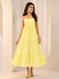 women cotton cambric midi dress