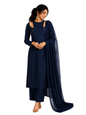 WOMEN HALTER NECCK KURTA SETS