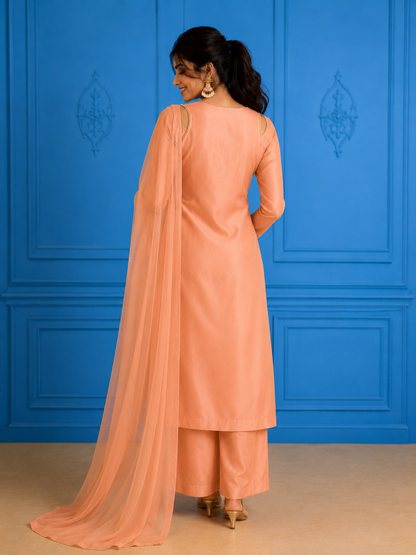 WOMEN HALTER NECCK KURTA SETS