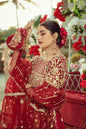 Maroon Color Partywear Peplum Top and Gharara