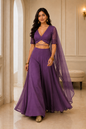 WOMEN SHARARA BLOUSE SET PERFECT FOR PARTY OR FESTIVE IN ANY WEATHER