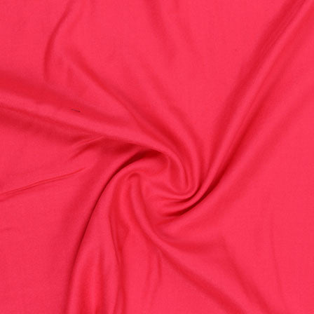 Adaa Bazaar Women's Pink Plain Rayon Fabric ₹ 210 per metre