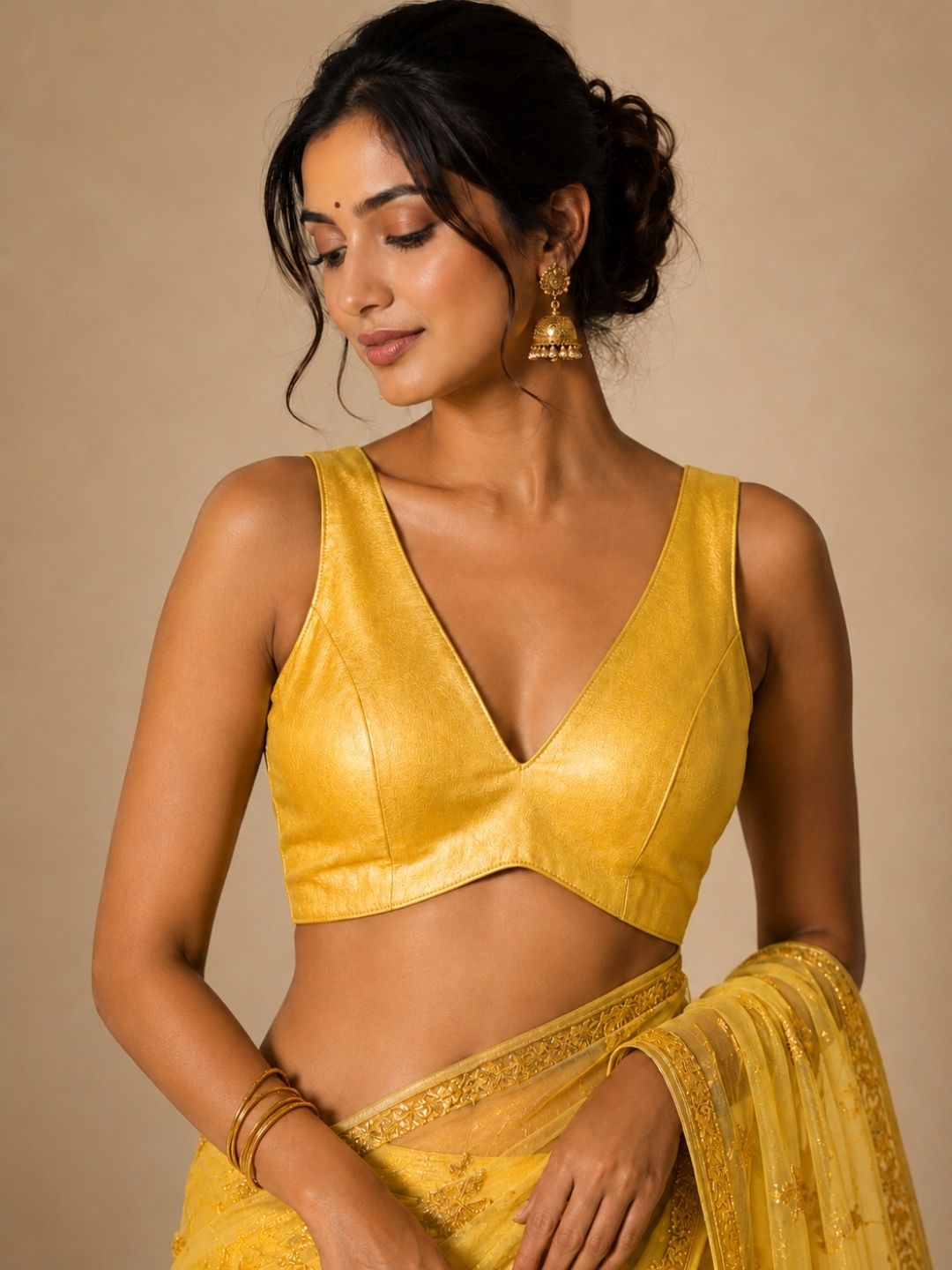 Women shantoon blouse perfect for party wear