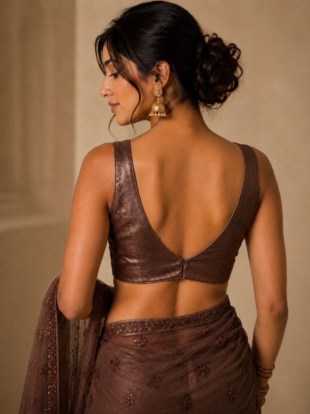 Women shantoon blouse perfect for party wear
