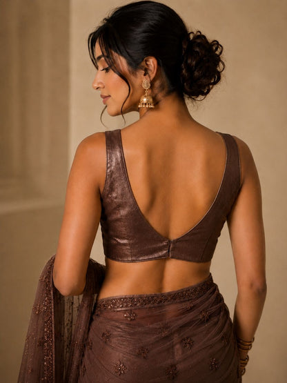 Women shantoon blouse perfect for party wear