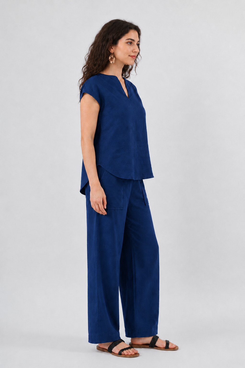WOMEN COTTON CAMBRIC  CO-ORD SET FOR DAILY USE