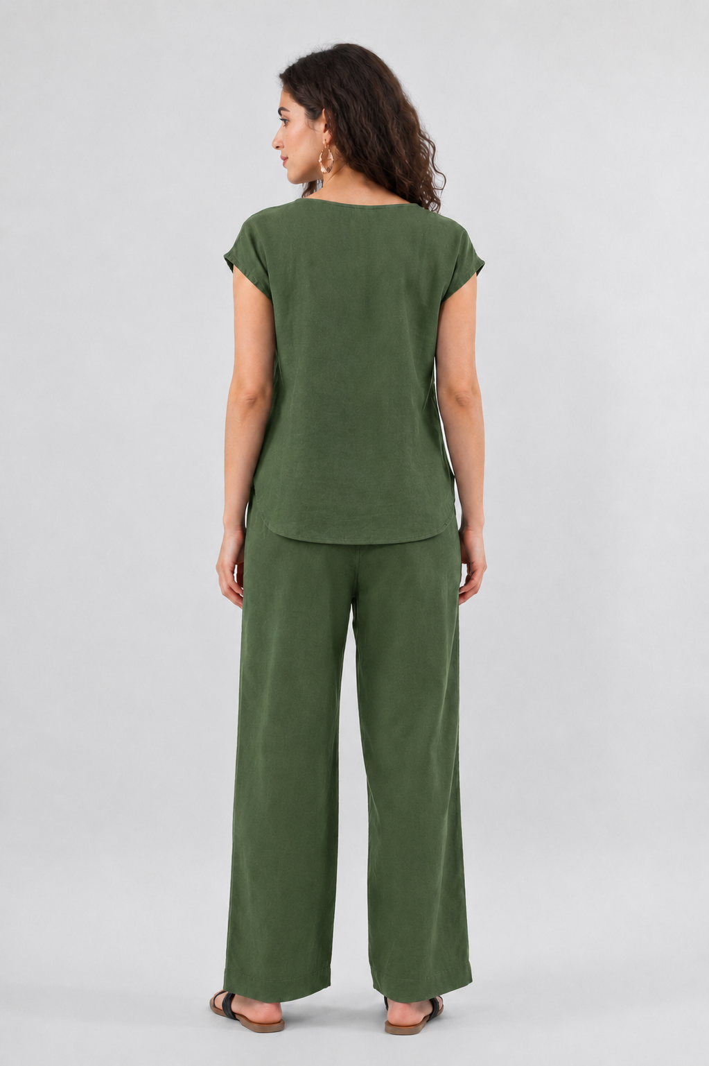 WOMEN COTTON CAMBRIC  CO-ORD SET FOR DAILY USE