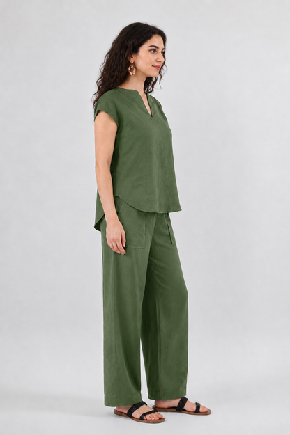 WOMEN COTTON CAMBRIC  CO-ORD SET FOR DAILY USE