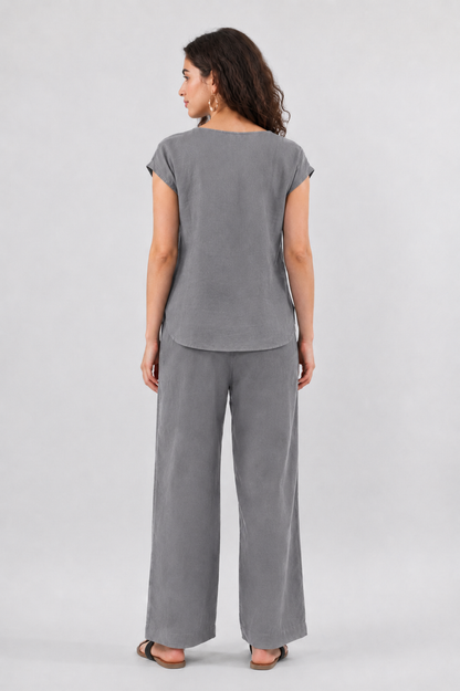 WOMEN COTTON CAMBRIC  CO-ORD SET FOR DAILY USE