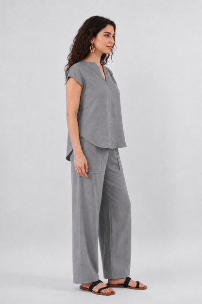 WOMEN COTTON CAMBRIC  CO-ORD SET FOR DAILY USE