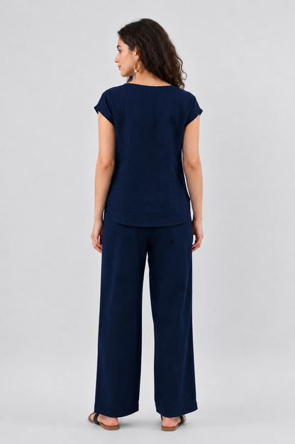 WOMEN COTTON CAMBRIC  CO-ORD SET FOR DAILY USE