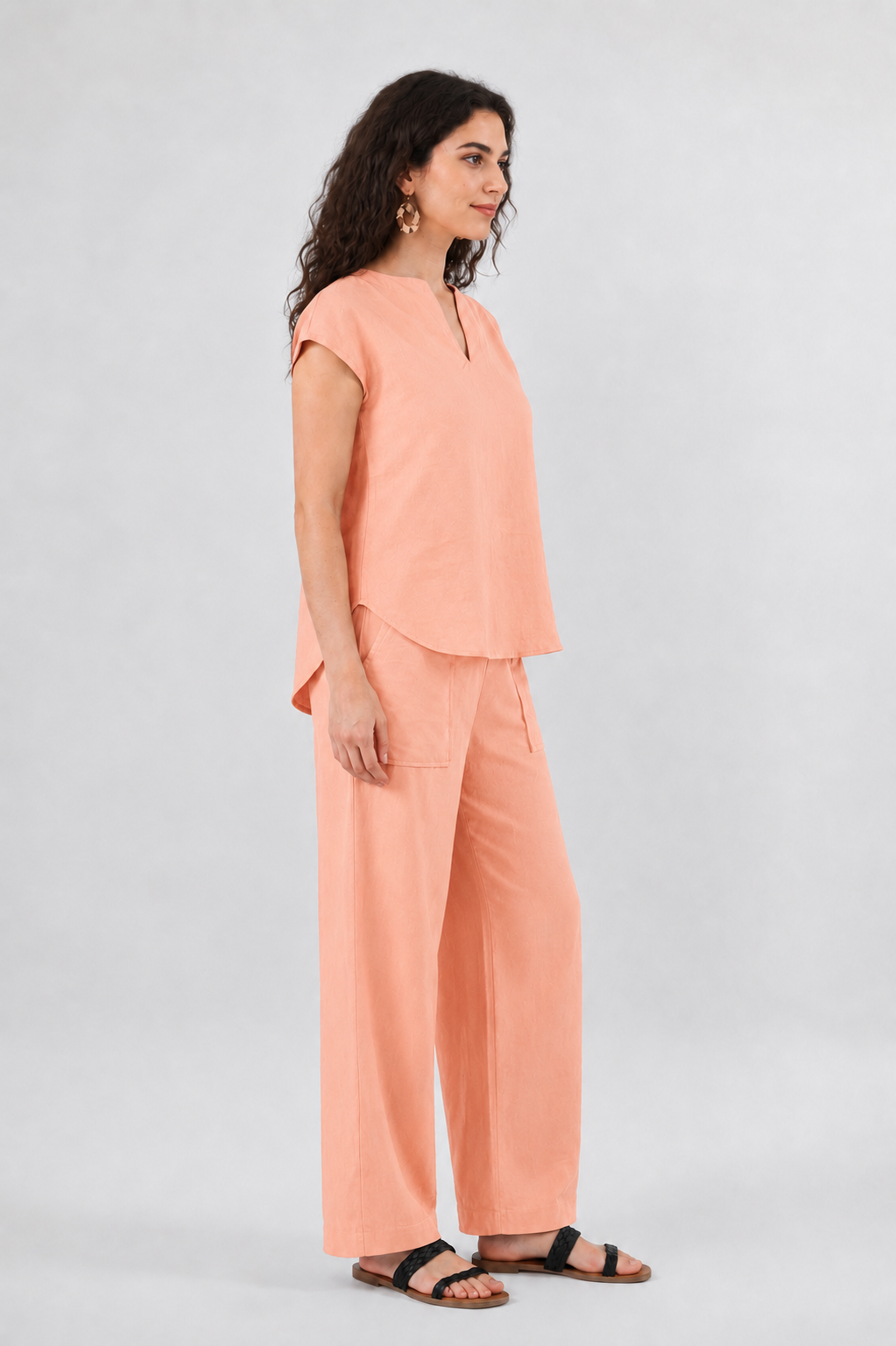 WOMEN COTTON CAMBRIC  CO-ORD SET FOR DAILY USE