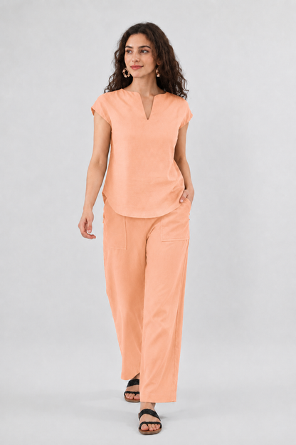 WOMEN COTTON CAMBRIC  CO-ORD SET FOR DAILY USE