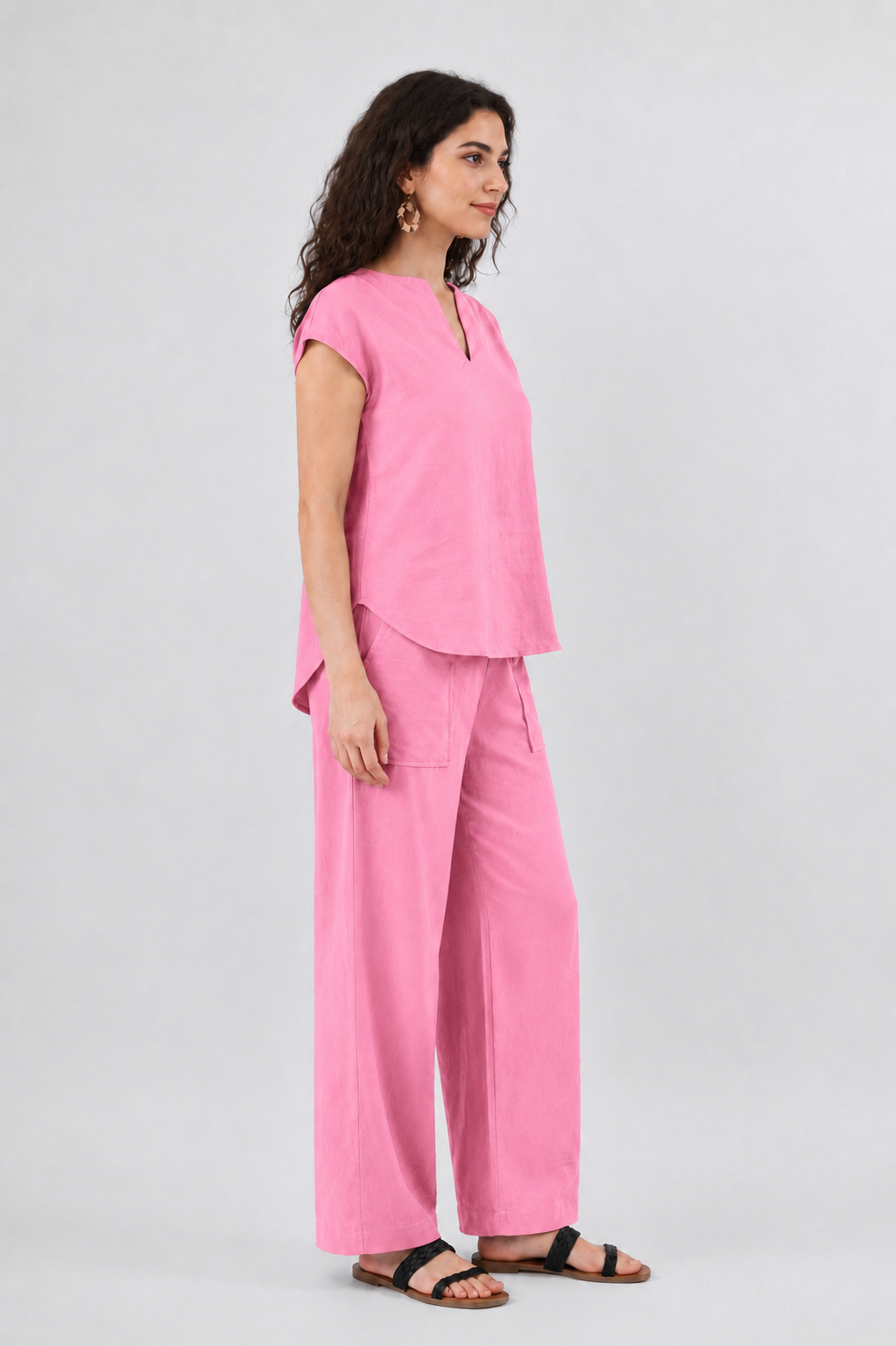 WOMEN COTTON CAMBRIC  CO-ORD SET FOR DAILY USE