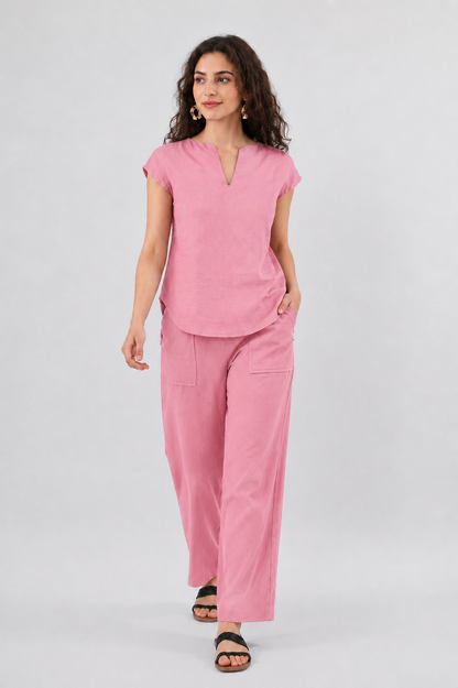 WOMEN COTTON CAMBRIC  CO-ORD SET FOR DAILY USE