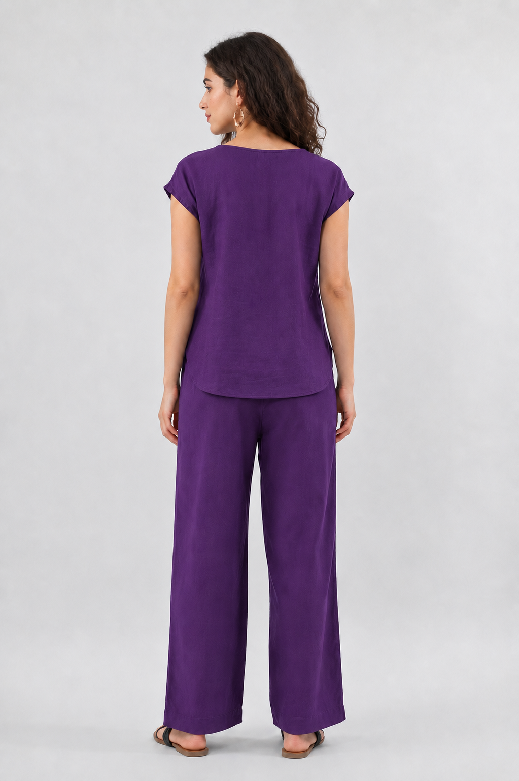 WOMEN COTTON CAMBRIC  CO-ORD SET FOR DAILY USE