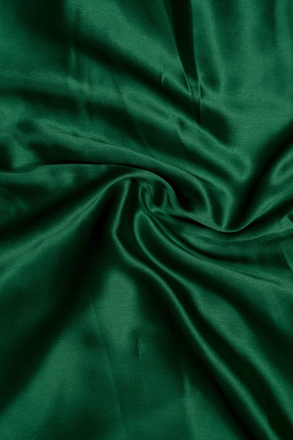 Adaa Bazaar Women's  Parrot Green Dyed Satin Fabric ₹ 145 per metre