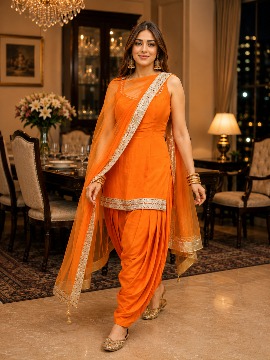 Adaa Bazaar Women's Patiyala Suit Salwar Punjabi Suits