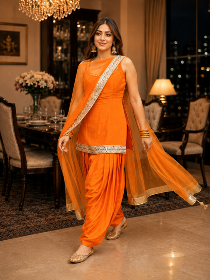 Adaa Bazaar Women's Patiyala Suit Salwar Punjabi Suits