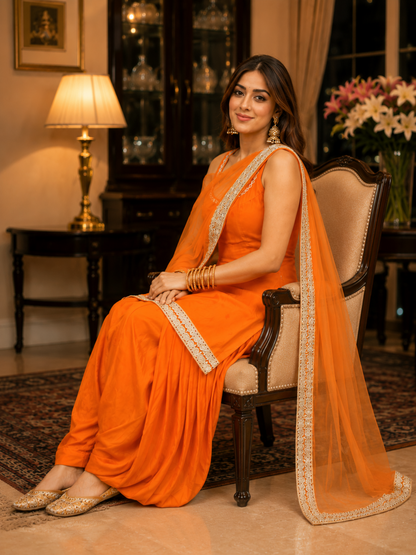 Adaa Bazaar Women's Patiyala Suit Salwar Punjabi Suits