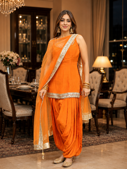 Adaa Bazaar Women's Patiyala Suit Salwar Punjabi Suits